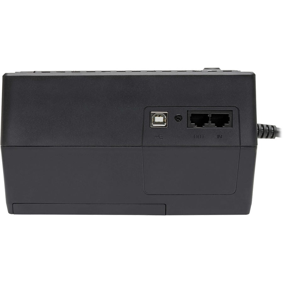 Tripp Lite Internet Office INTERNET600U 600VA Mini Desktop UPS - INTERNET600U - Standby UPS, 110 V AC, Mini Desktop, 120 V AC, NEMA 5-15P, Internet Office, 4.50 Minute, 1 Minute, 600 VA/300 W