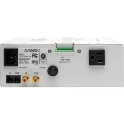 Tripp Lite by Eaton AV550SC 550VA Tower UPS - AV550SC - Standby UPS, 110 V AC, Tower, 120 V AC, IEC 60320 C14, 10 Minute, 3 Minute, 550 VA/300 W