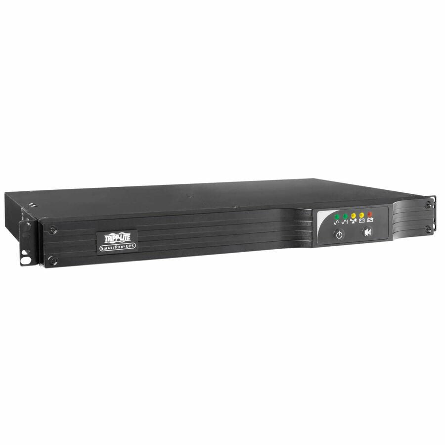 Tripp Lite by Eaton SmartPro 500VA Rack/Tower UPS - SMART500RT1U - Line-interactive UPS, 120 V AC, Rack/Tower, Pulse-width Modulated Sine Wave, 1U, 120 V AC, NEMA 5-15P, SmartPro, 14.60 Minute, 3.20 Minute, 500 VA/300 W