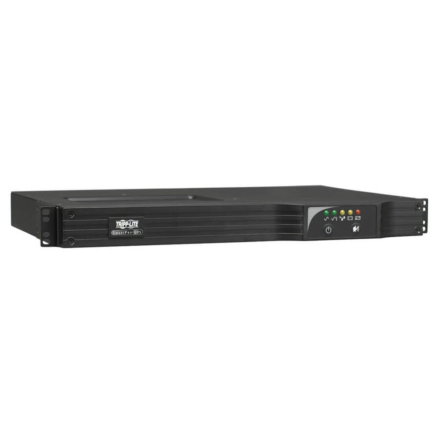 Tripp Lite by Eaton SmartPro SMART750RM1UN 750VA Rack-mountable - SMART750RM1UN - Line-interactive UPS, 120 V AC, Rack-mountable, 1U, 120 V AC, SmartPro, 4.90 Minute, 750 VA/600 W