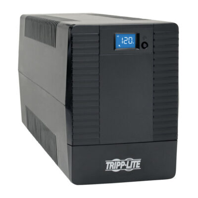 Tripp Lite by Eaton OMNIVS1000LCD 1000VA Tower UPS - OMNIVS1000LCD - Line-interactive UPS, 120 V AC, Tower, Pulse-width Modulated Sine Wave, 120 V AC, NEMA 5-15P, OmniVS, 12 Minute, 2 Minute, 1 kVA/560 W