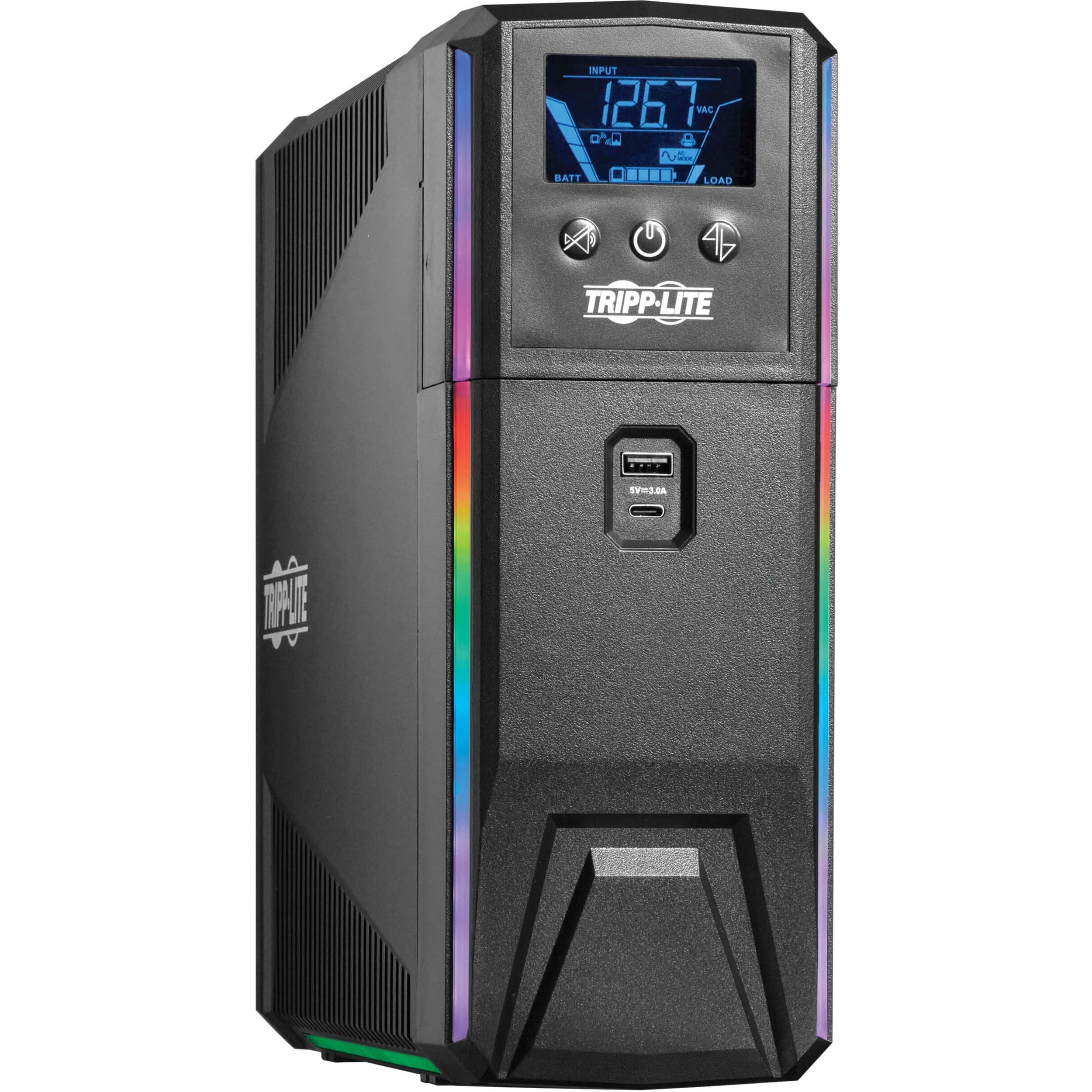 Tripp Lite by Eaton SMART1000PSGLCD 1000VA Tower UPS - SMART1000PSGLCD