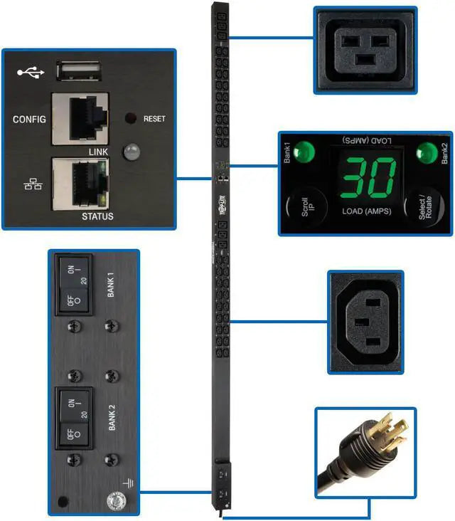 Tripp Lite PDU 5/5.8KW Single-phase Monitored