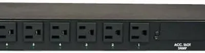 PDUMH15AT: Tripp Lite ATS Rack PDU PDUMH15AT, 1U, 12 A, 120 V, (2) NEMA 5-15P in, (8) NEMA 5-15R