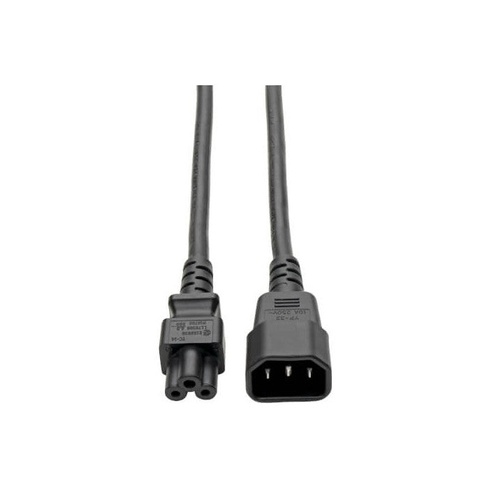 Tripp Lite Laptop Power Adapter Cord P014-006, C14 to C5 Adapter, 2.5 A, 6 ft