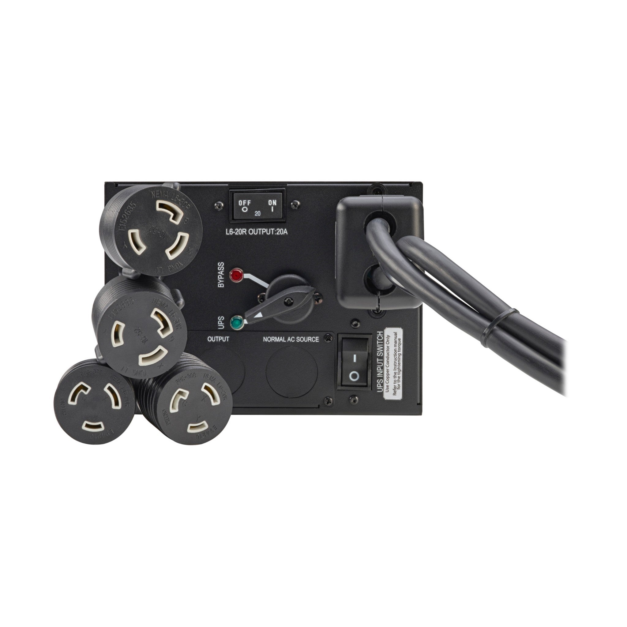 Tripp Lite SUPDMBP6K 5-6kVA SmartOnline Maintenance Bypass Panel